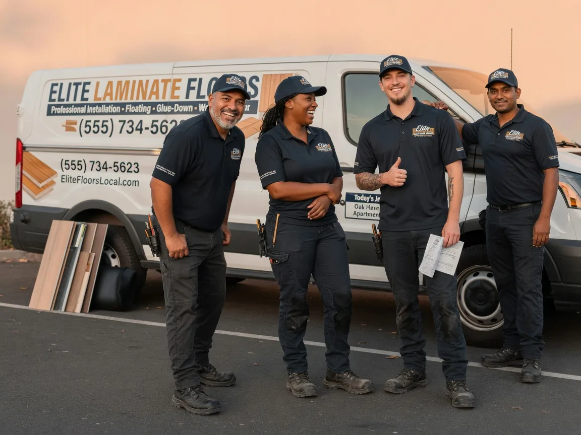 Laminate flooring installation company in New Liberty, IA